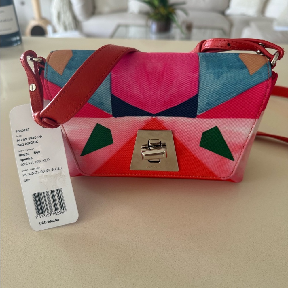 AKRIS Anouk Bag in Pink Spectra